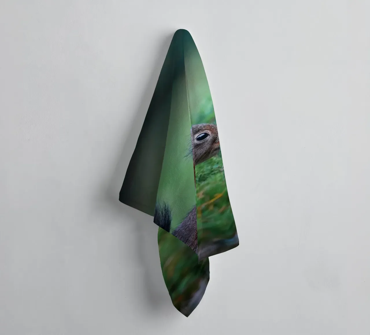 Squirrel towel by Tom's Wildlife