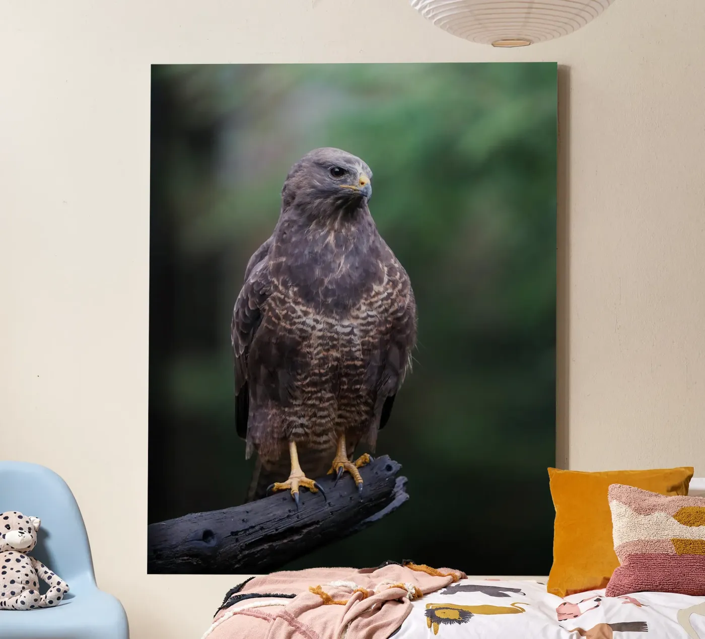 Common buzzard toile de Tom's Wildlife