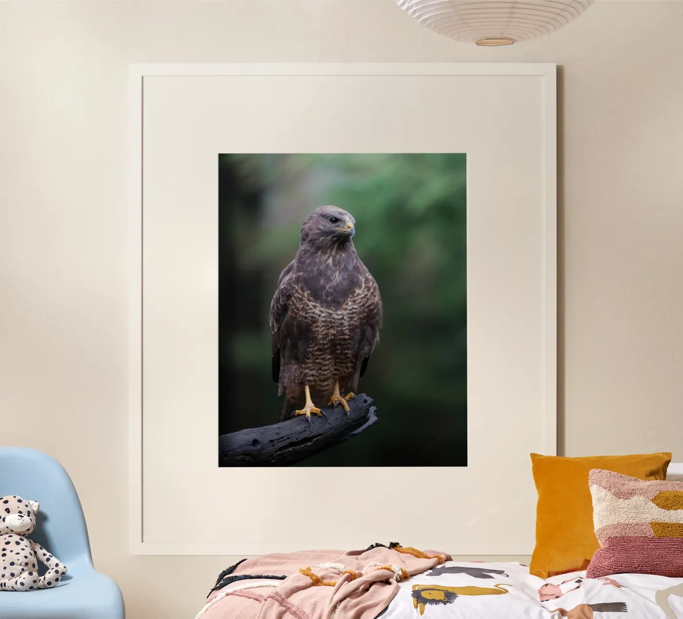 Common buzzard poster by Tom's Wildlife