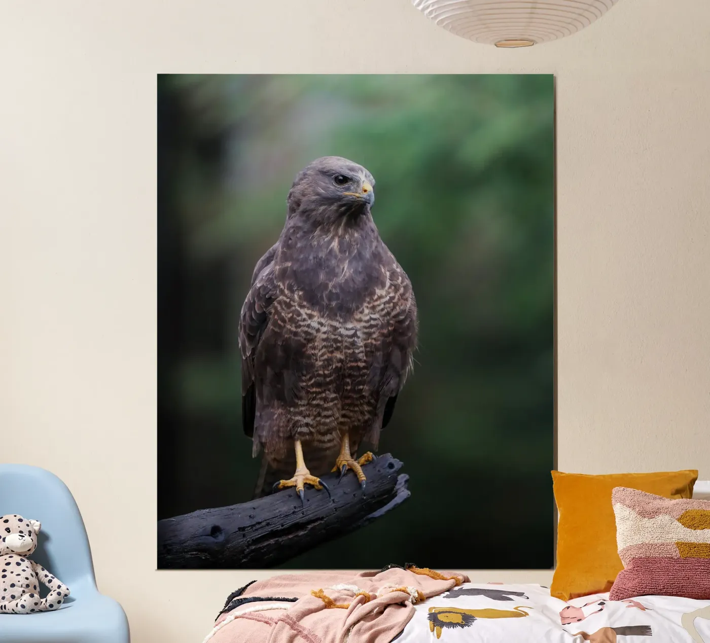 Common buzzard poster by Tom's Wildlife