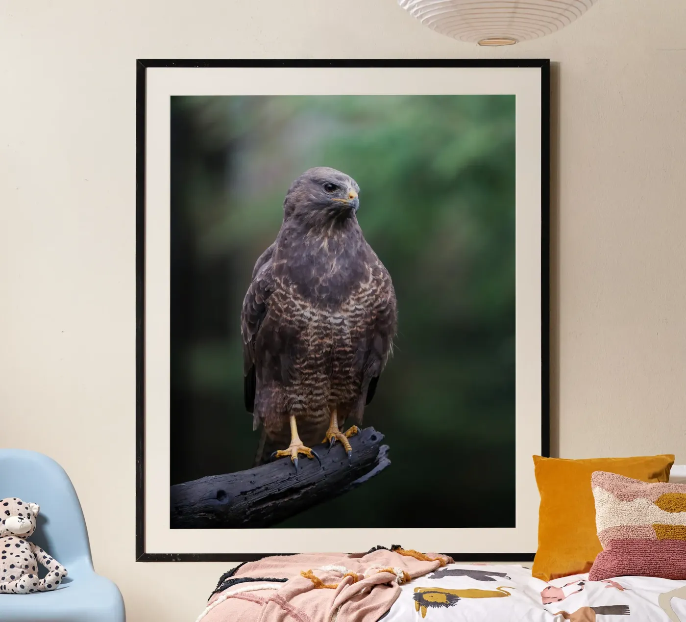 Common buzzard poster by Tom's Wildlife