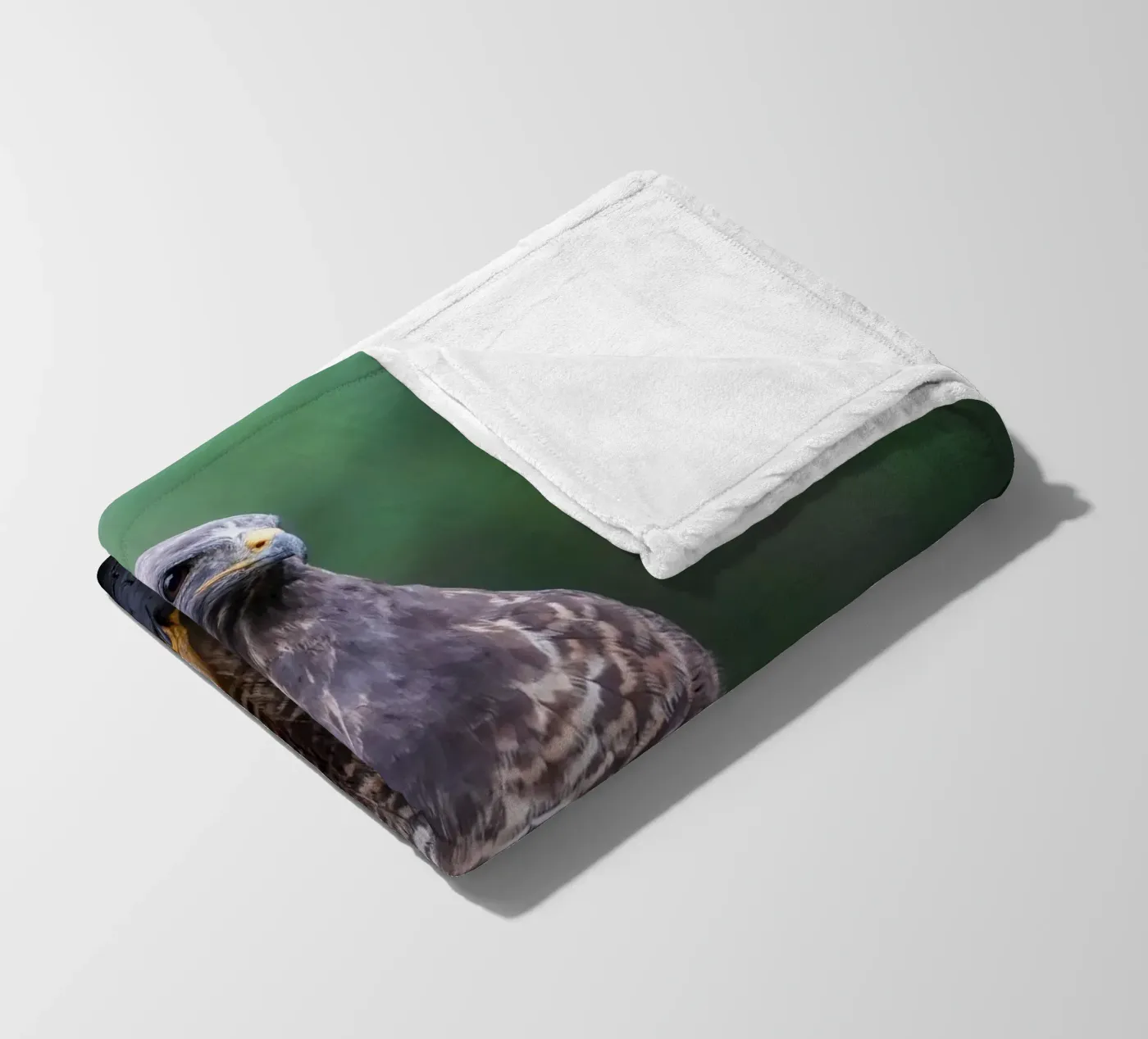 Buizerd fleecedeken van Tom's Wildlife