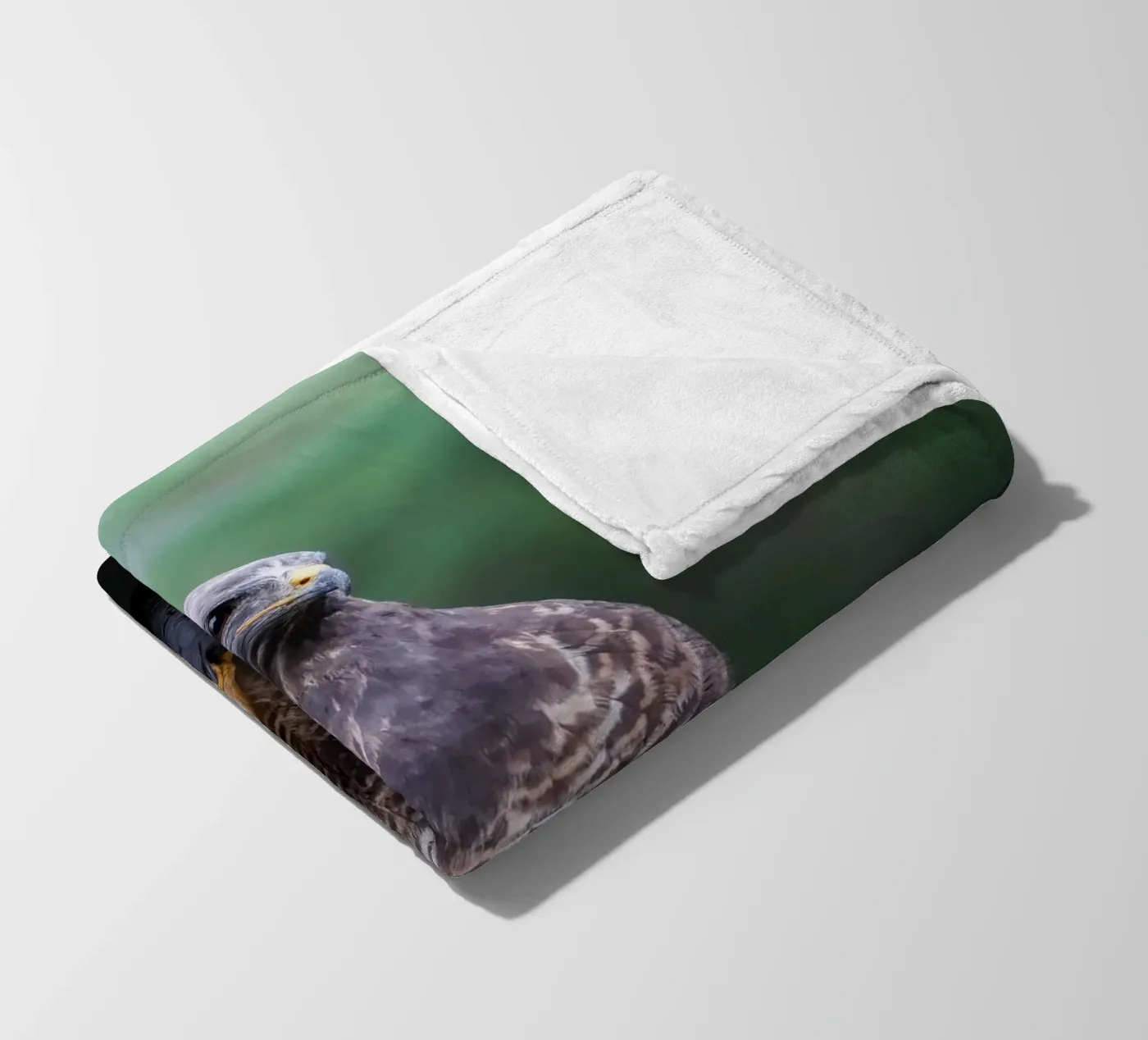 Buizerd fleecedeken van Tom's Wildlife