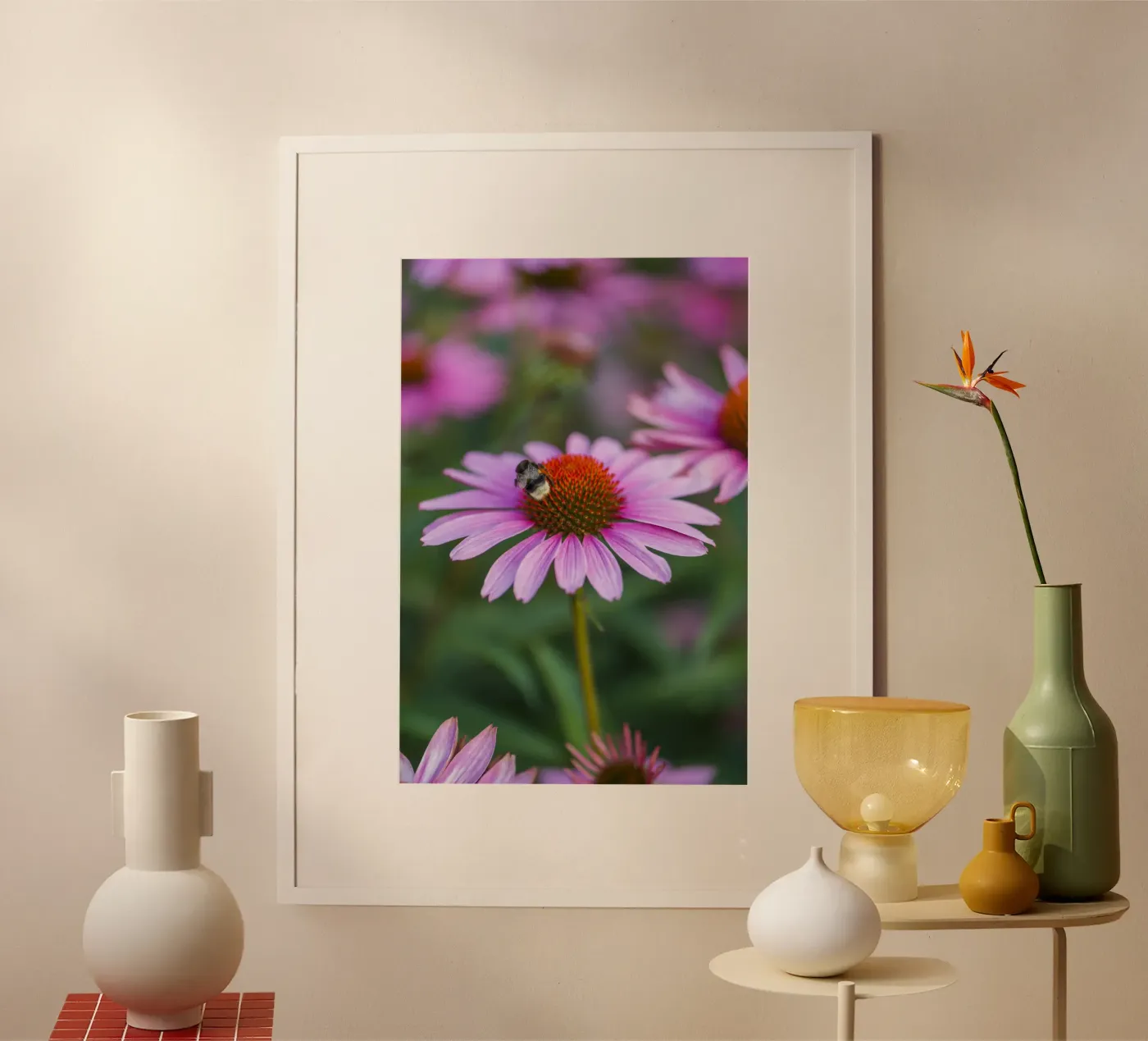 Summer’s Sweet Nectar poster by Curious Collections by Marielle Leenders