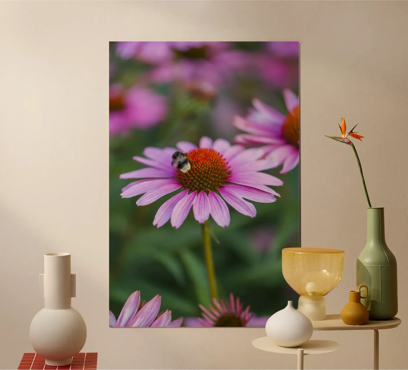 Summer’s Sweet Nectar poster by Curious Collections by Marielle Leenders