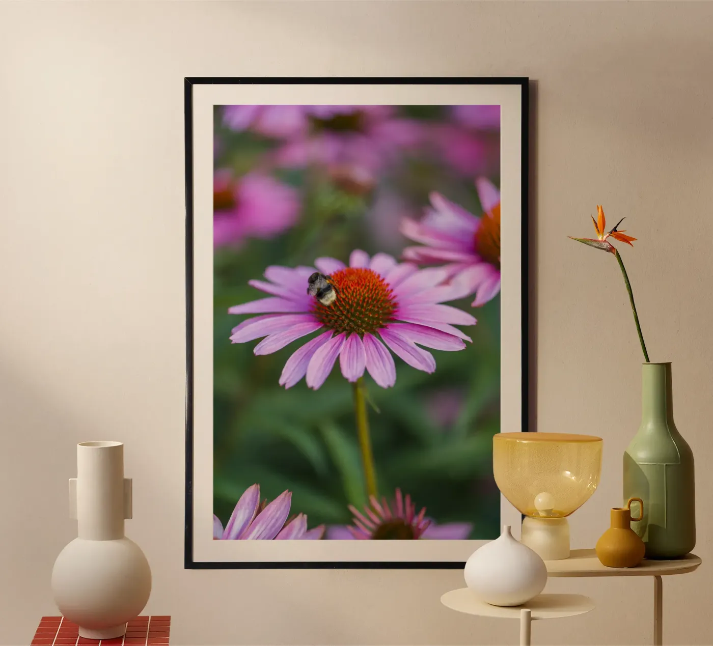 Summer’s Sweet Nectar poster by Curious Collections by Marielle Leenders
