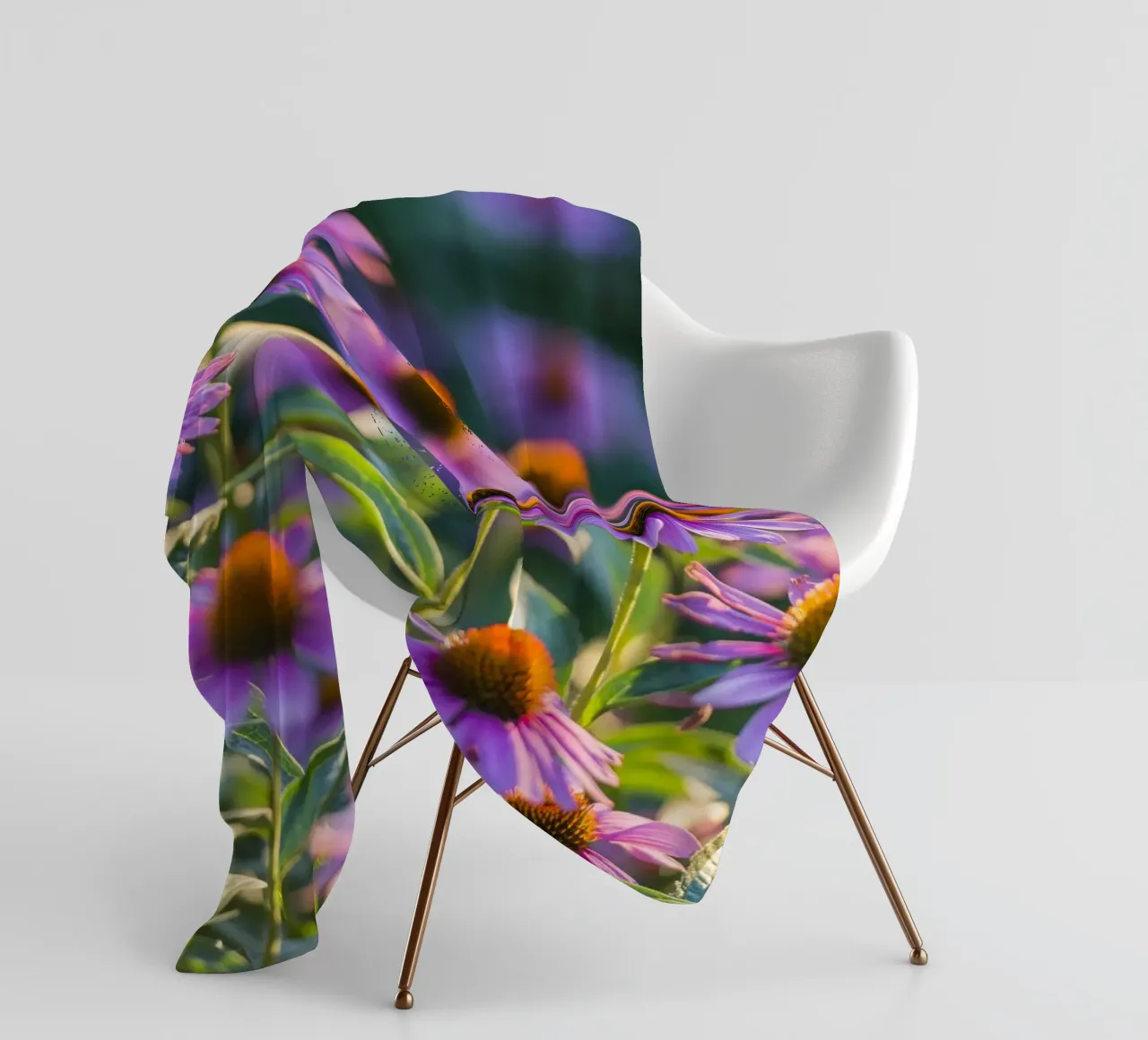 I fiori dell'ora d'oro coperta in pile da Curious Collections by Marielle Leenders
