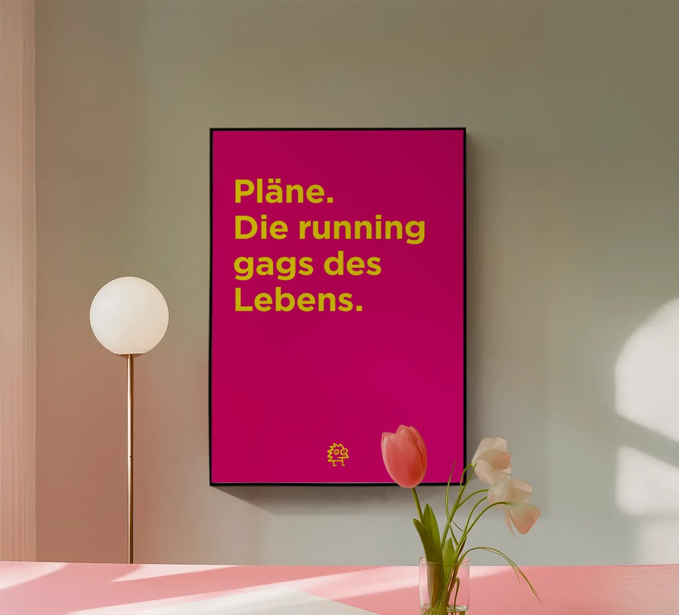 Pläne. Acryl-Glas von Art Fart