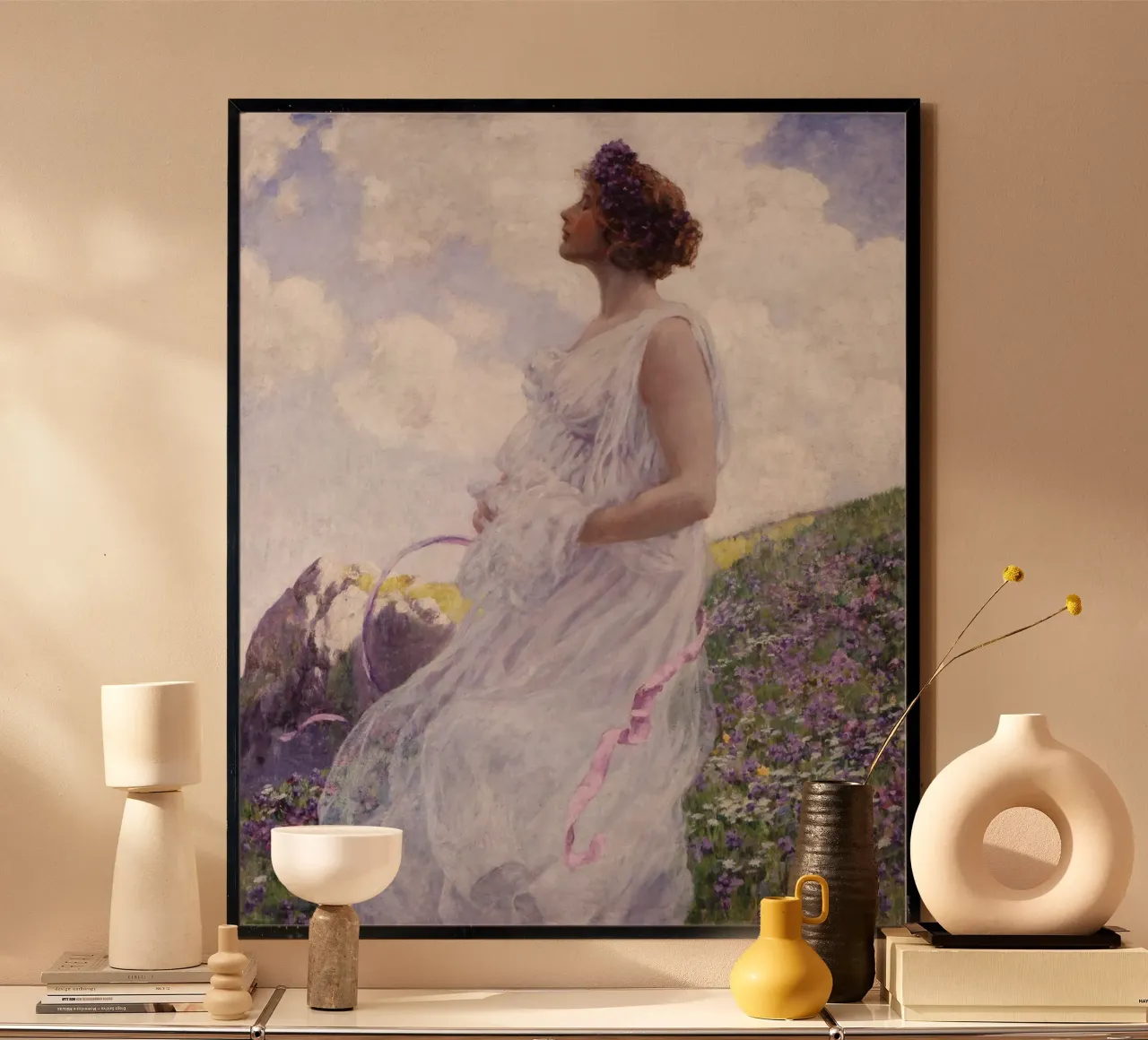 George Hitchcock’s Calypso carta hahnemühle da Venus Art