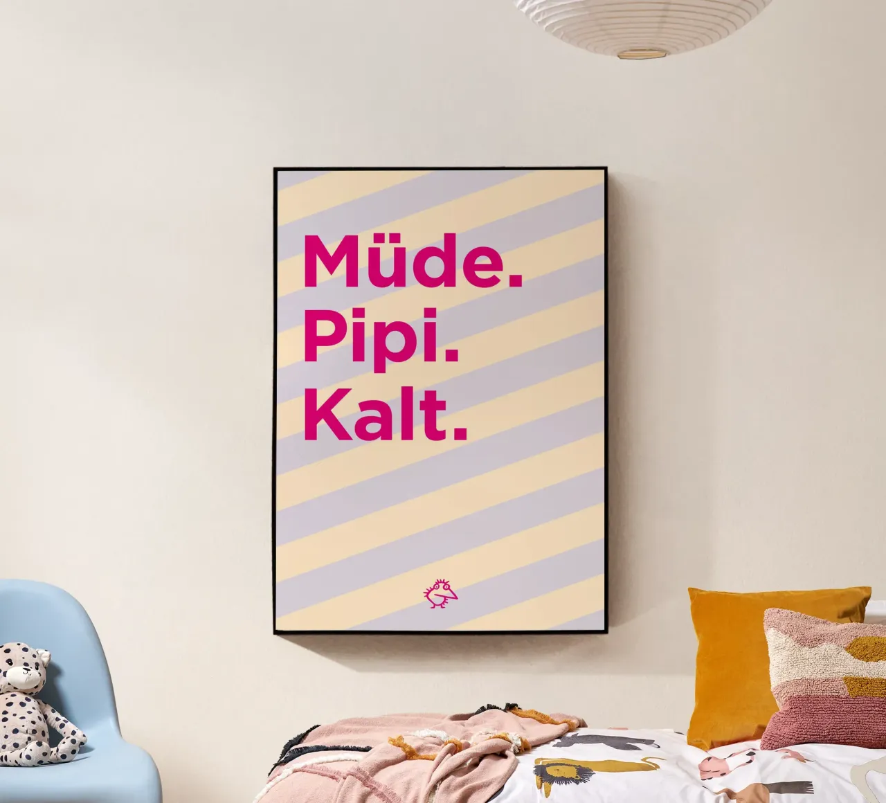 Müde. Pipi. Kalt. plexiglass da Art Fart