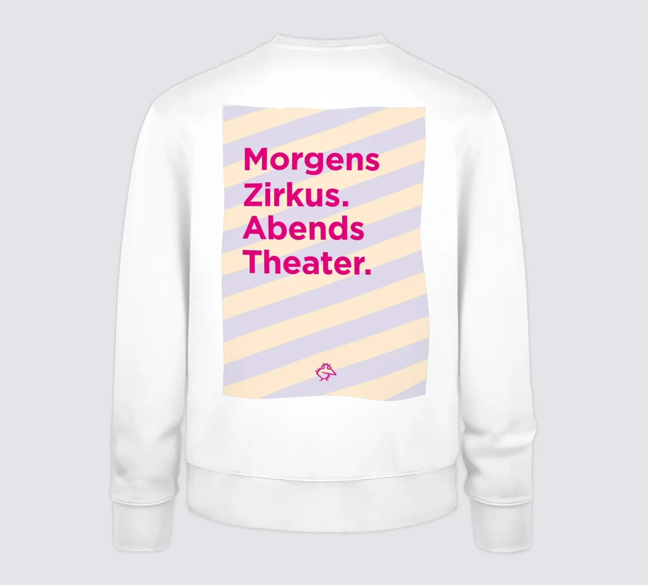 Morgens Zirkus. Abends Theater. sudadera de Art Fart