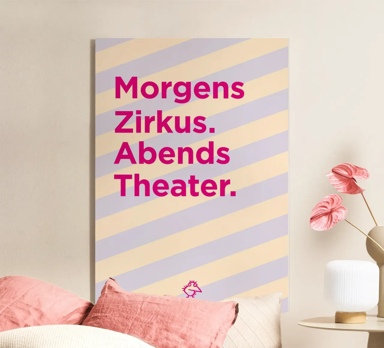 Morgens Zirkus. Abends Theater. plexiglass da Art Fart