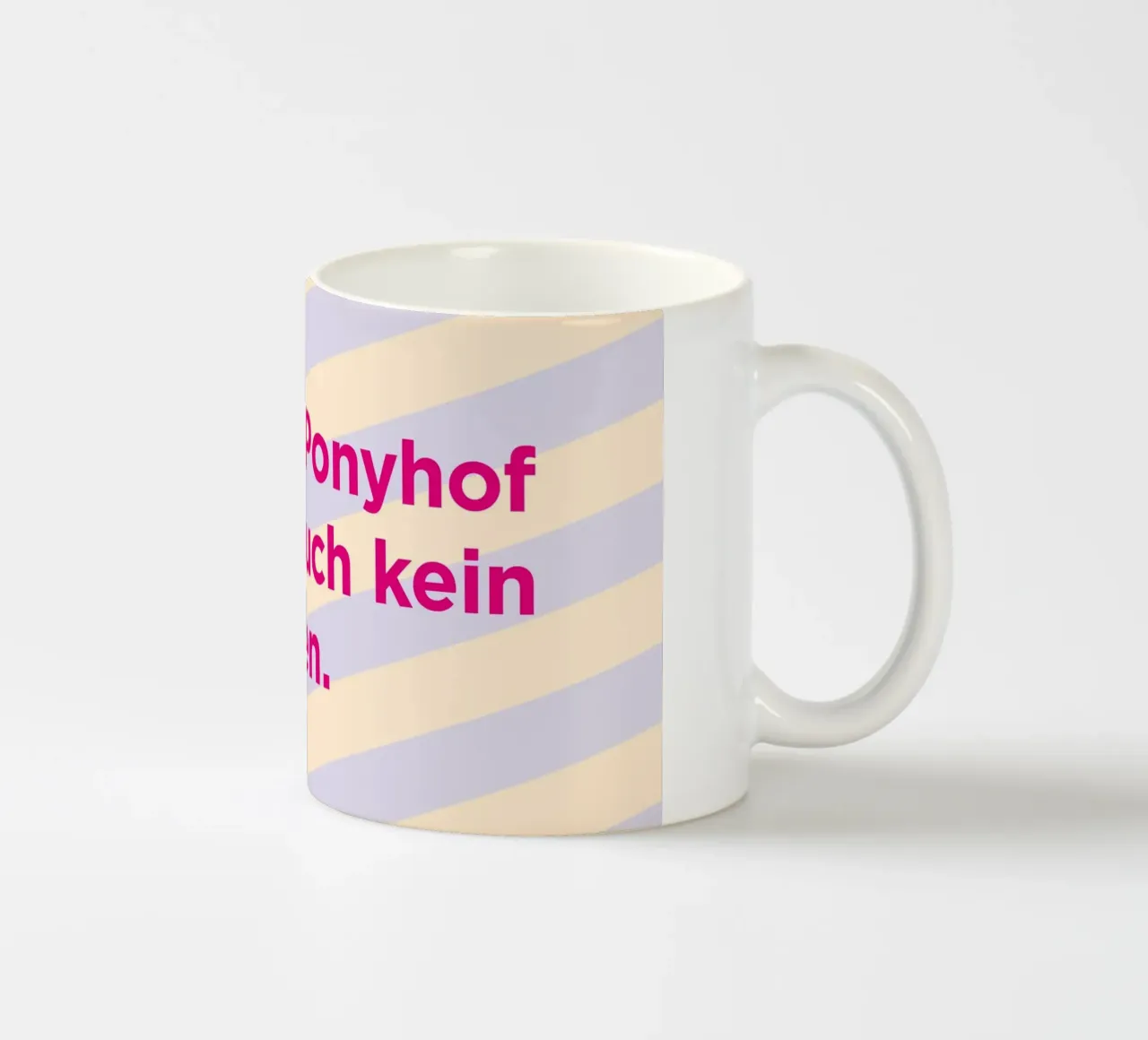 Ponyhof tazza in ceramica da Art Fart