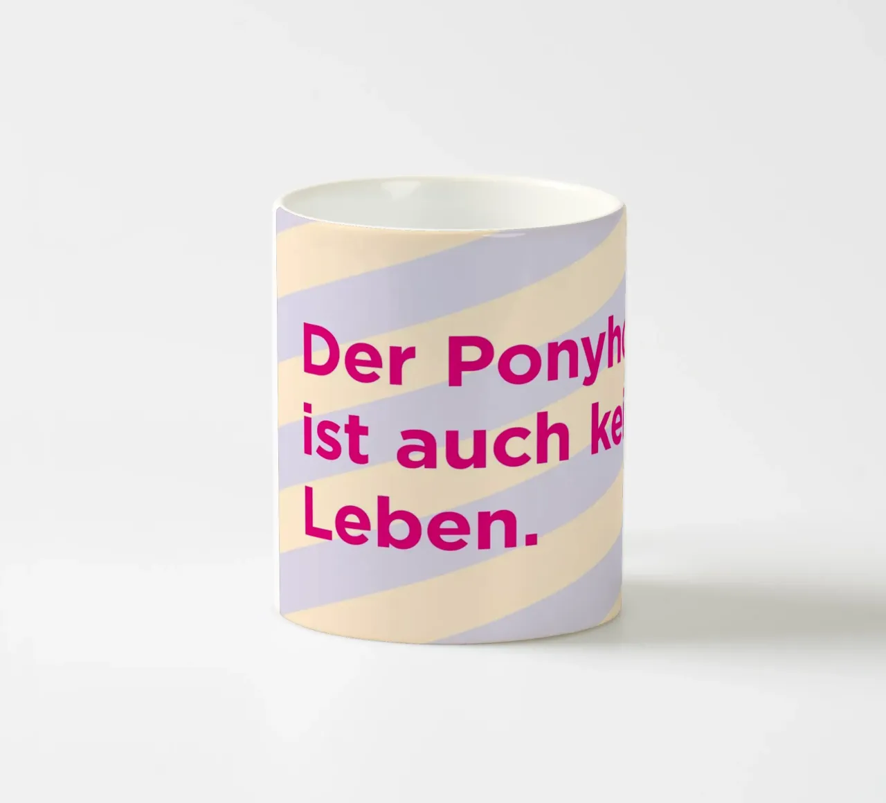 Ponyhof tazza in ceramica da Art Fart