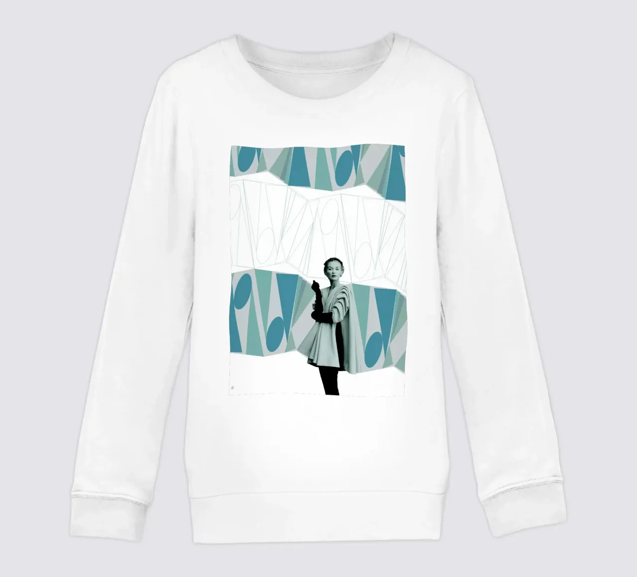Fashion and Geometry 14 felpa bambino da DesmondBates