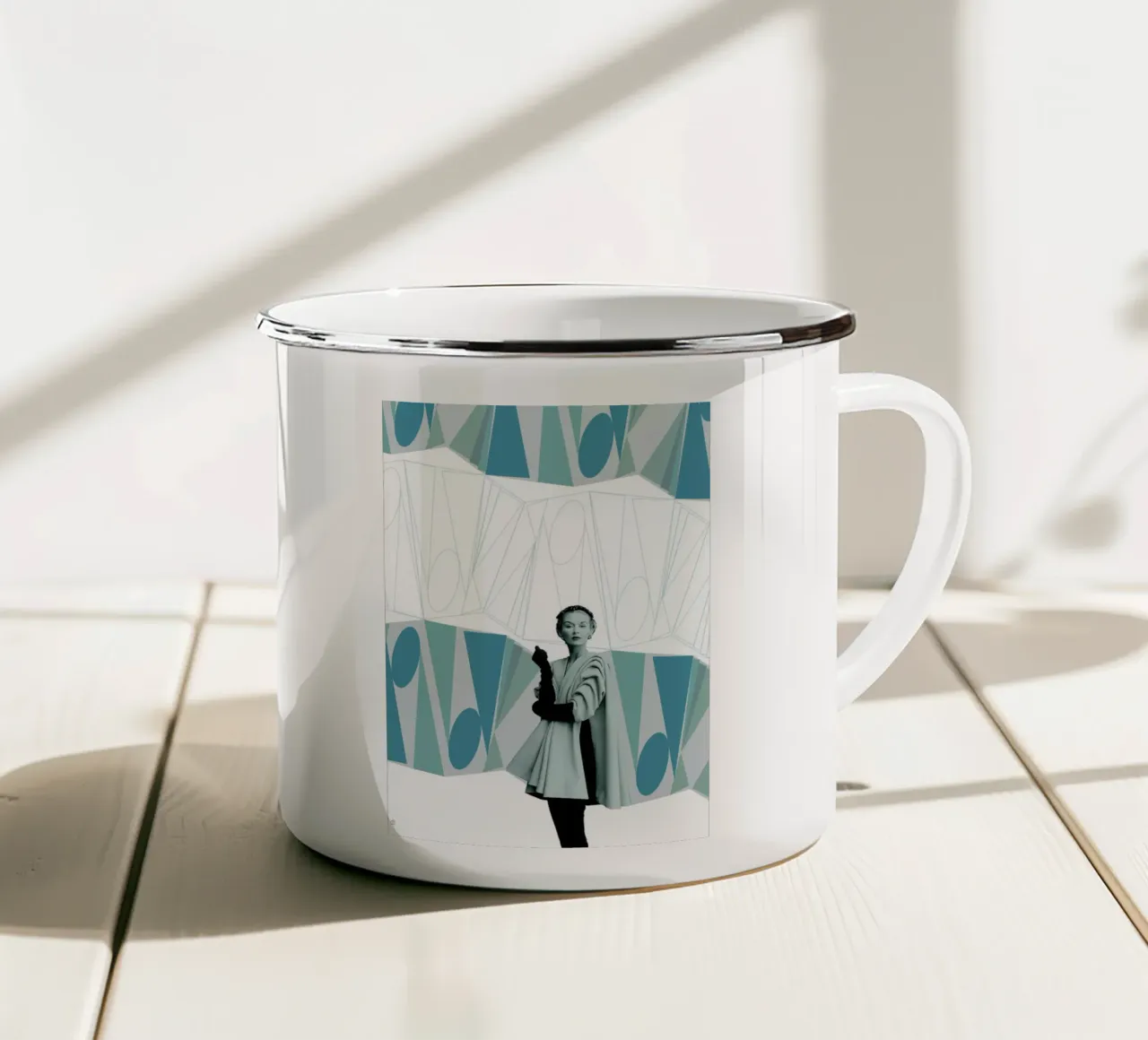 Fashion and Geometry 14 tazza in smalto da DesmondBates