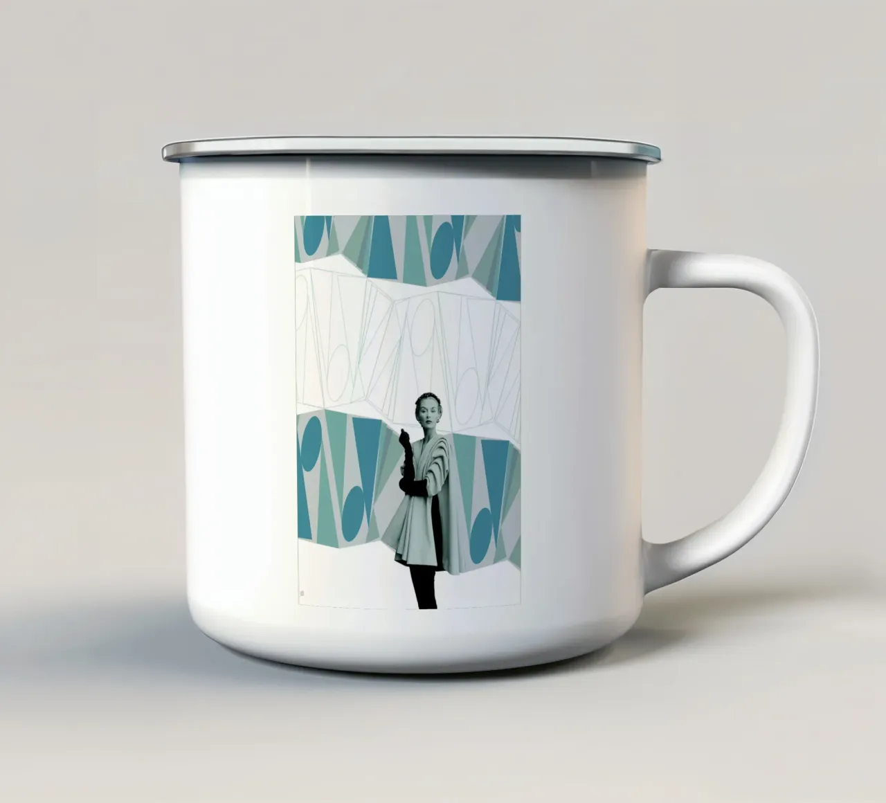 Fashion and Geometry 14 tazza in smalto da DesmondBates