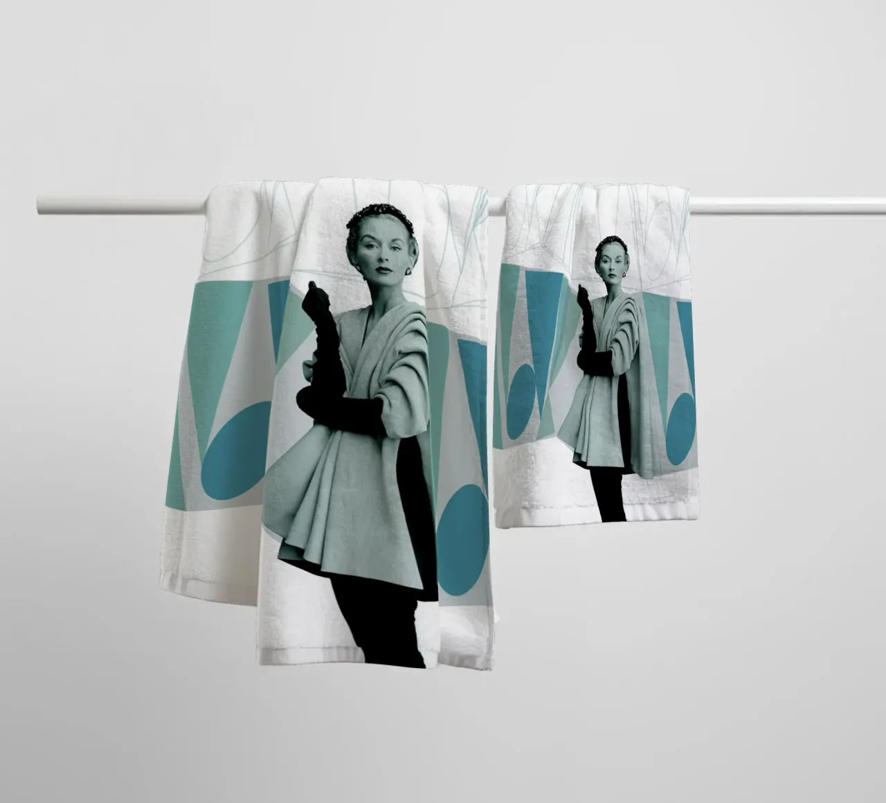 Fashion and Geometry 14 asciugamano da bagno da DesmondBates