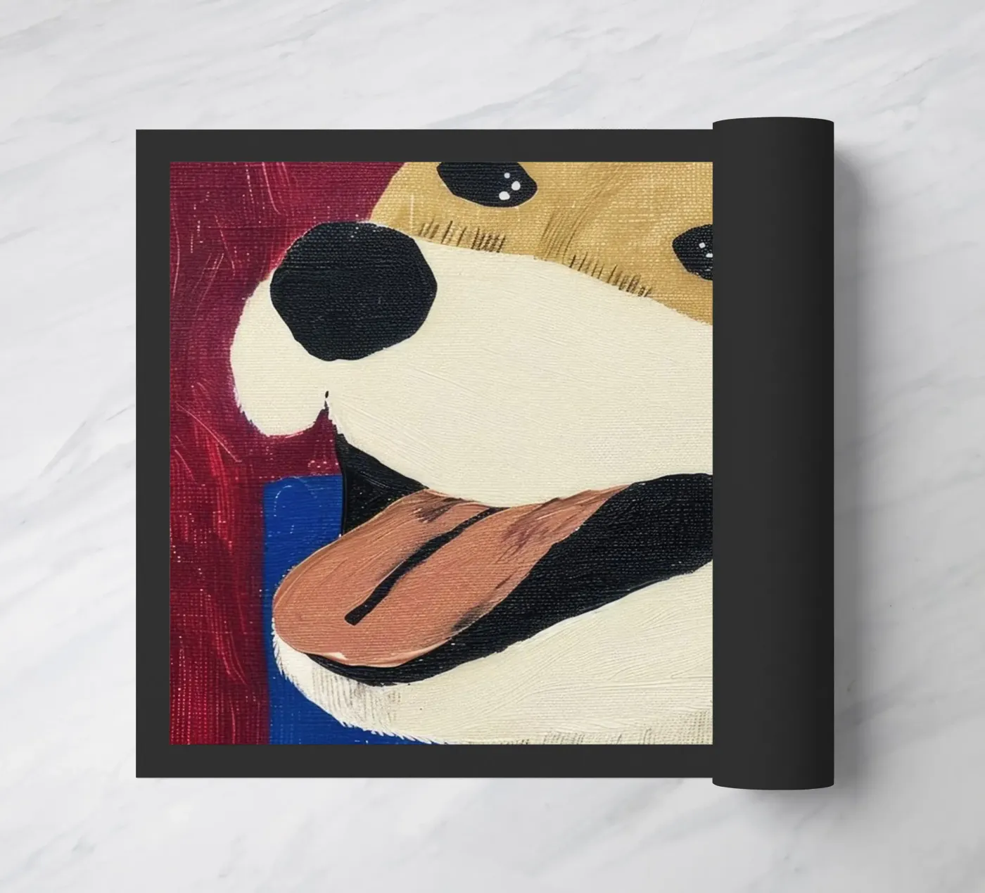 Cane sorridente zerbino da DaarbyN