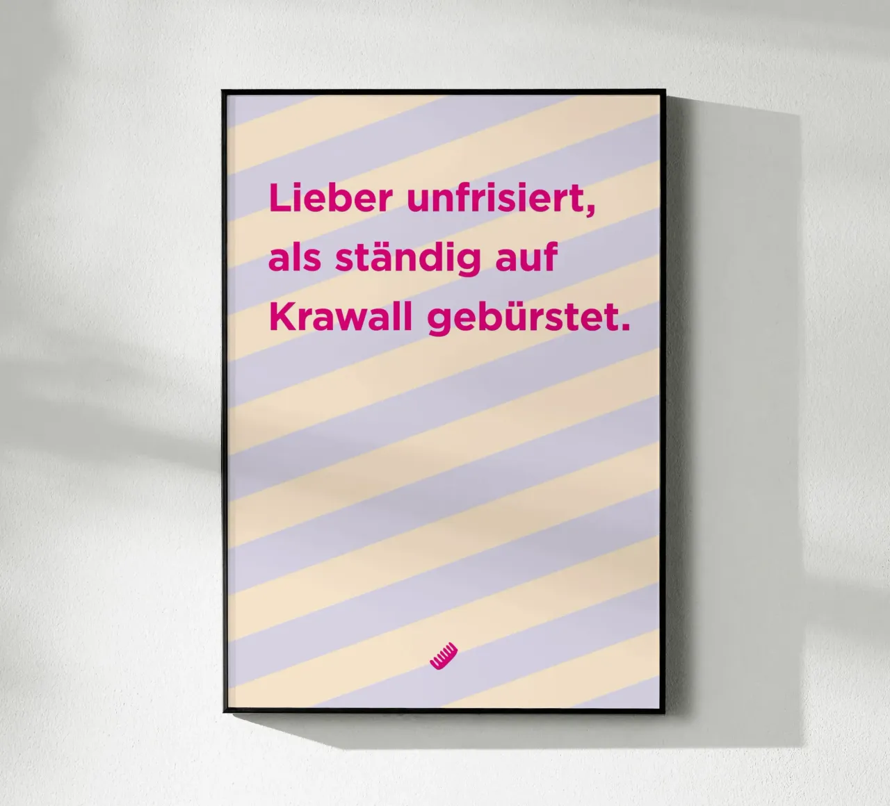Unfrisiert plexiglass da Art Fart