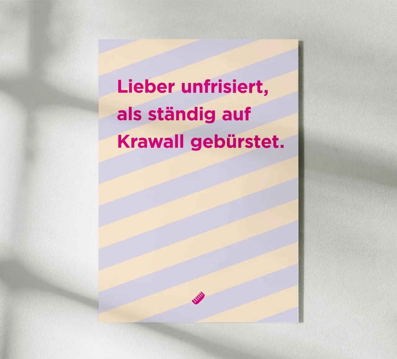 Unfrisiert plexiglass da Art Fart