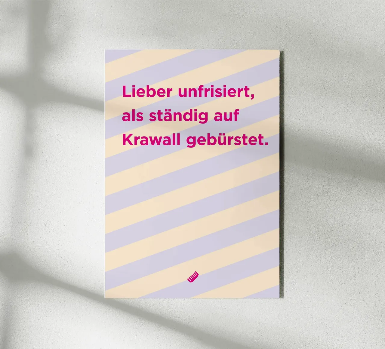 Unfrisiert alluminio dibond da Art Fart