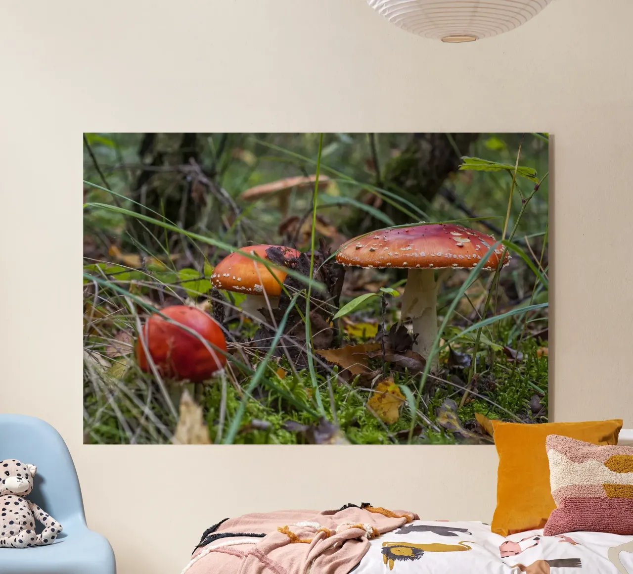 Setas en el musgo metacrilato de Curious Collections by Marielle Leenders