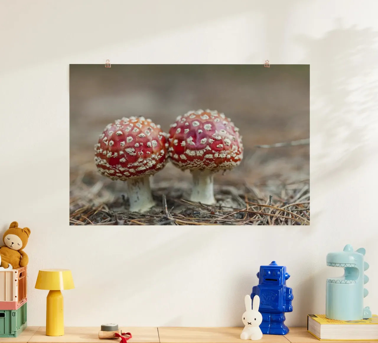 Amici della foresta poster da Curious Collections by Marielle Leenders