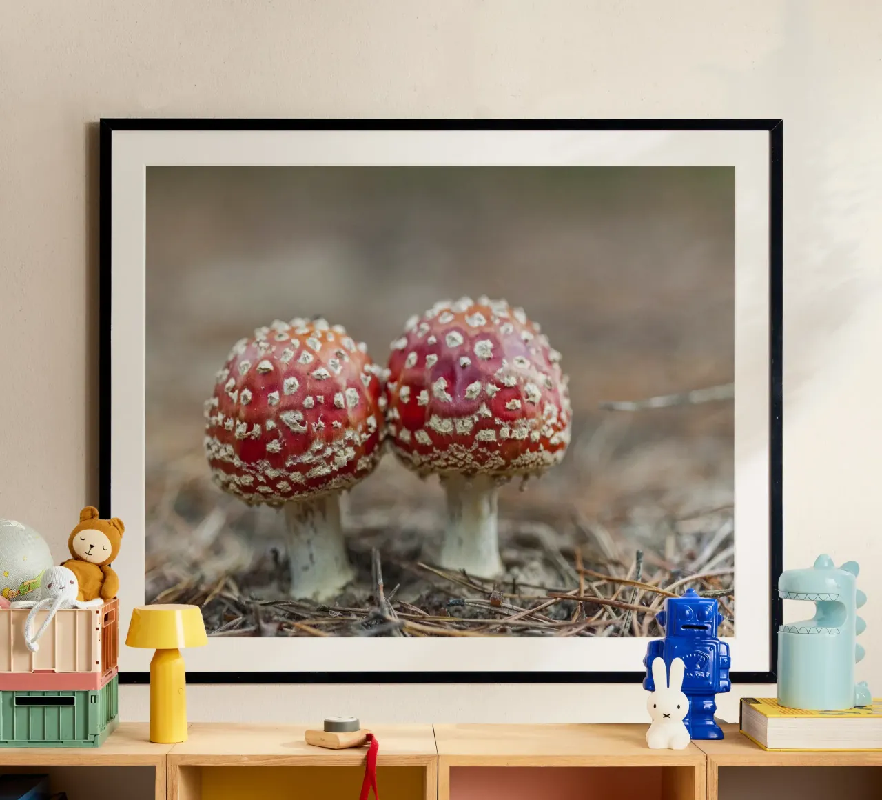 Amici della foresta poster da Curious Collections by Marielle Leenders