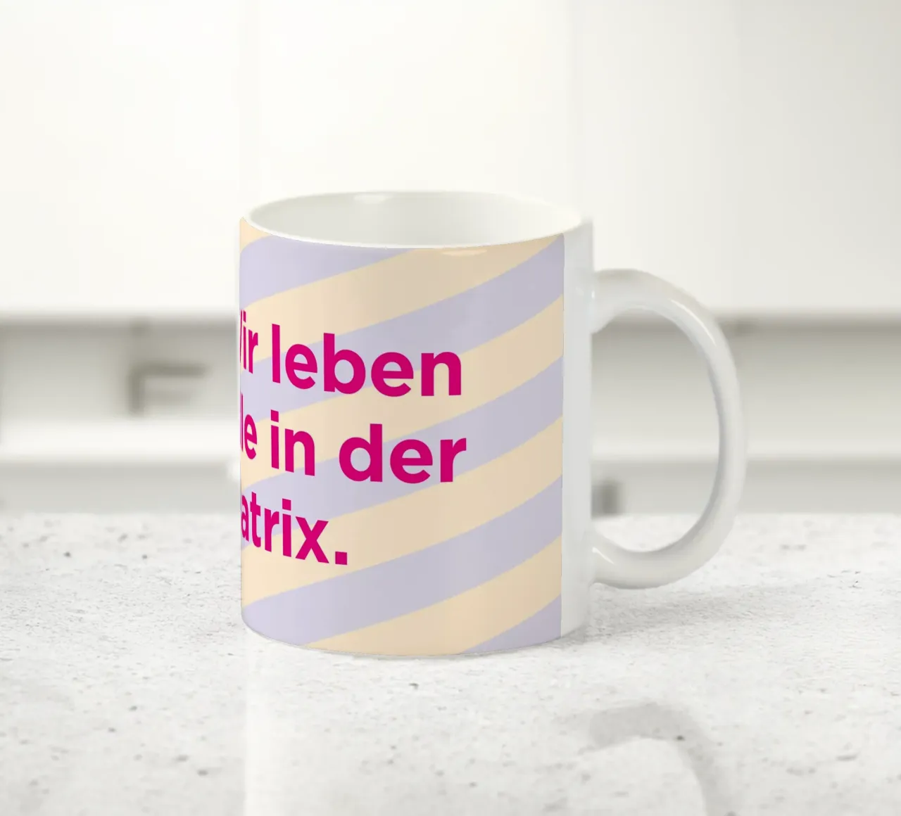 Matrix tazza in ceramica da Art Fart