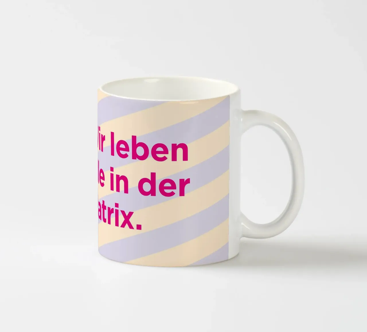 Matrix tazza in ceramica da Art Fart