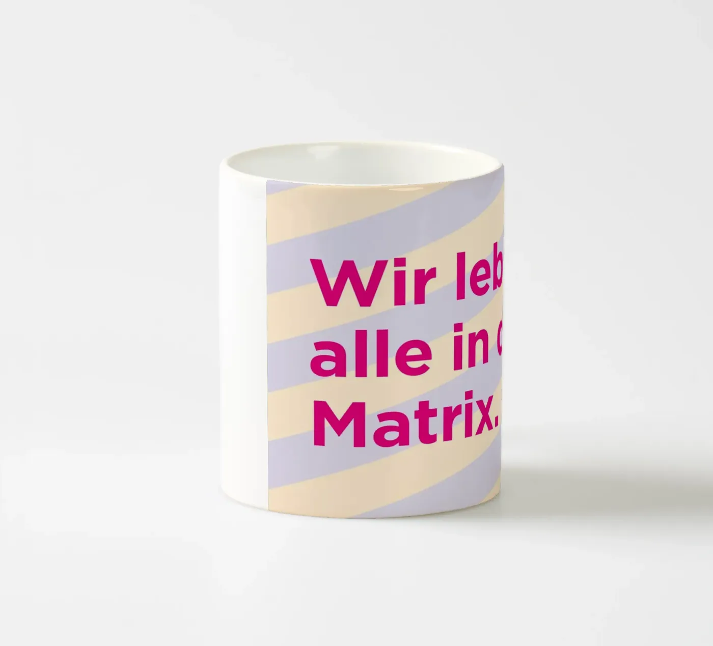 Matrix tazza in ceramica da Art Fart