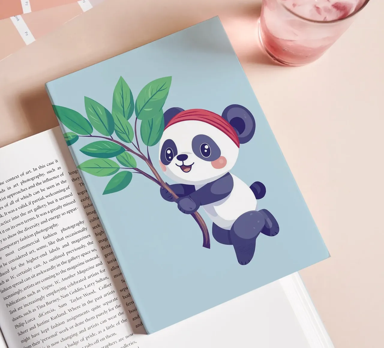 Panda Style notebook by Motivate-Today
