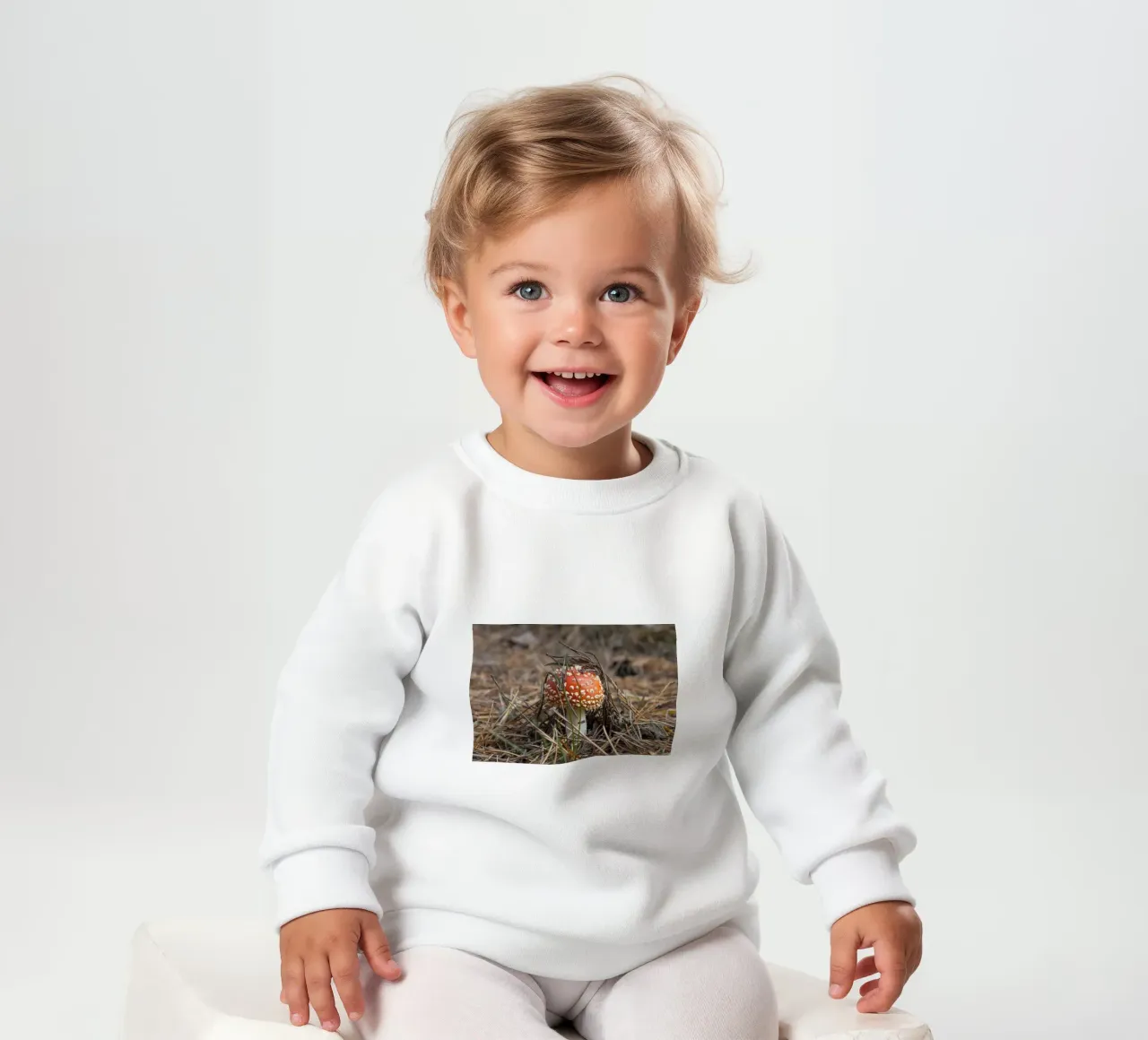 Sgabello per rospi Peek-a-Boo felpa neonato da Curious Collections by Marielle Leenders