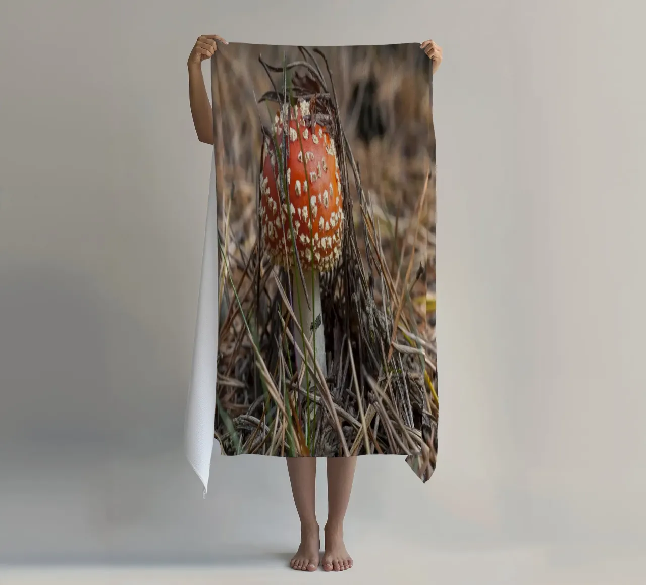 Sgabello per rospi Peek-a-Boo telo mare da Curious Collections by Marielle Leenders