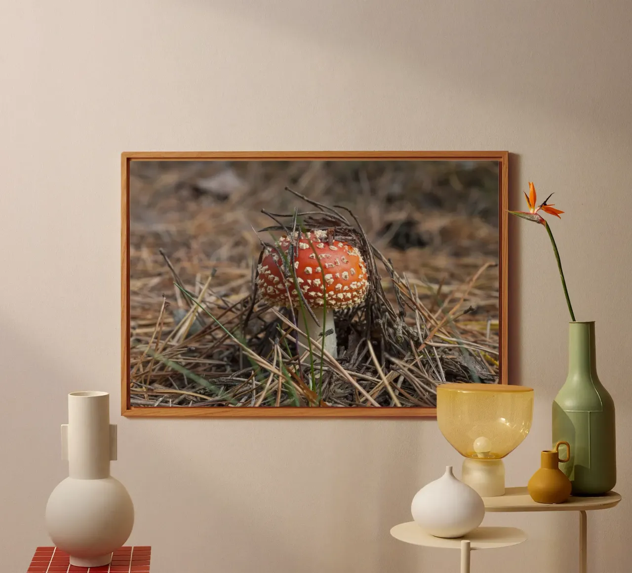 Sgabello per rospi Peek-a-Boo alluminio dibond da Curious Collections by Marielle Leenders