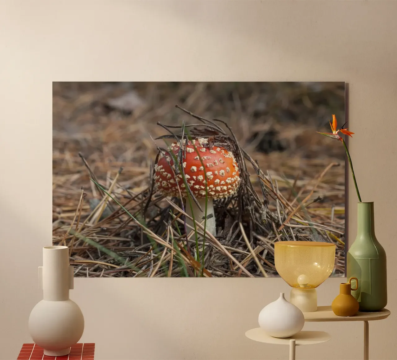 Sgabello per rospi Peek-a-Boo alluminio dibond da Curious Collections by Marielle Leenders