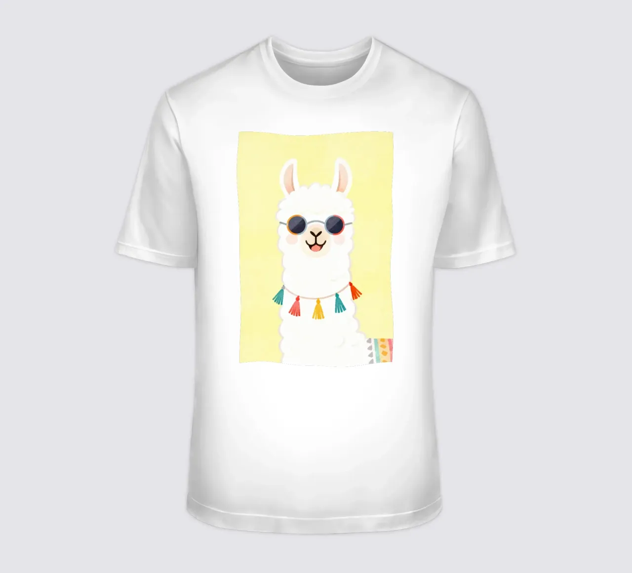 Cool Llama with Sunglasses t-shirt da Attaboy Dsgn