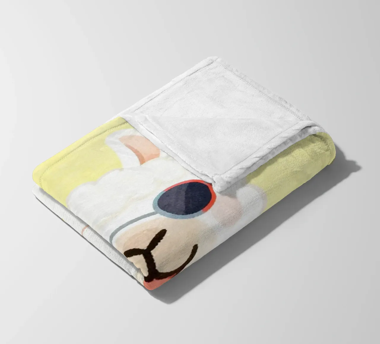 Cool Llama with Sunglasses coperta in pile da Attaboy Dsgn