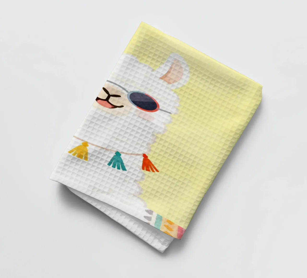 Cool Llama with Sunglasses canovaccio da cucina da Attaboy Dsgn