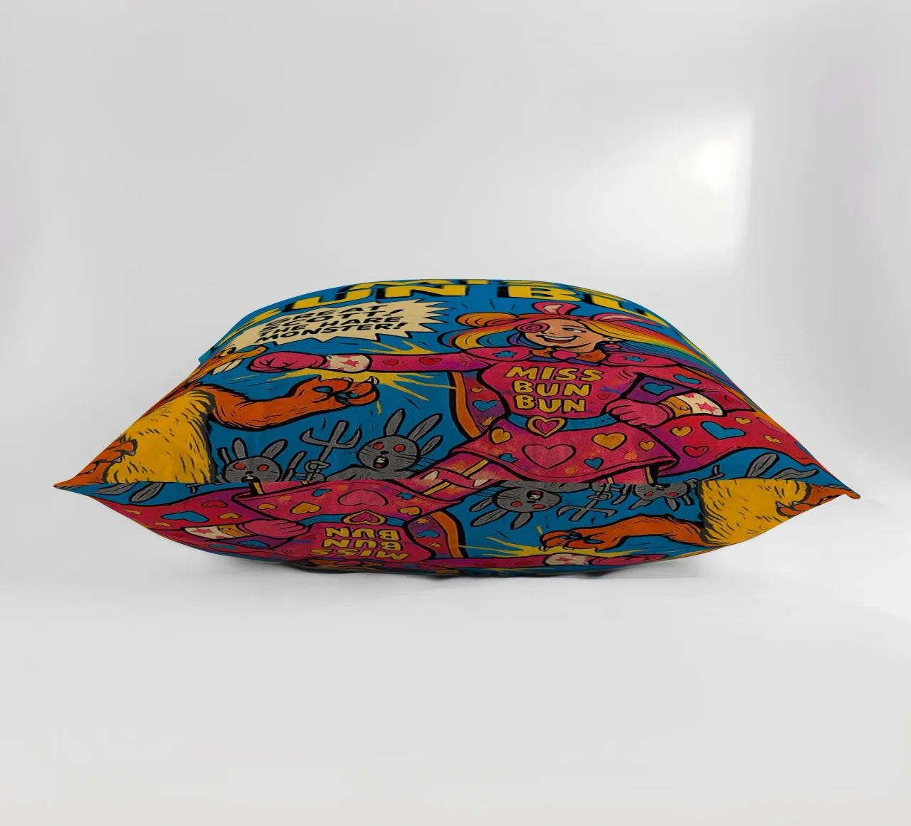 MISS BUN BUN - Fresh Supes On The Block cuscino da Vintage Van Gogh