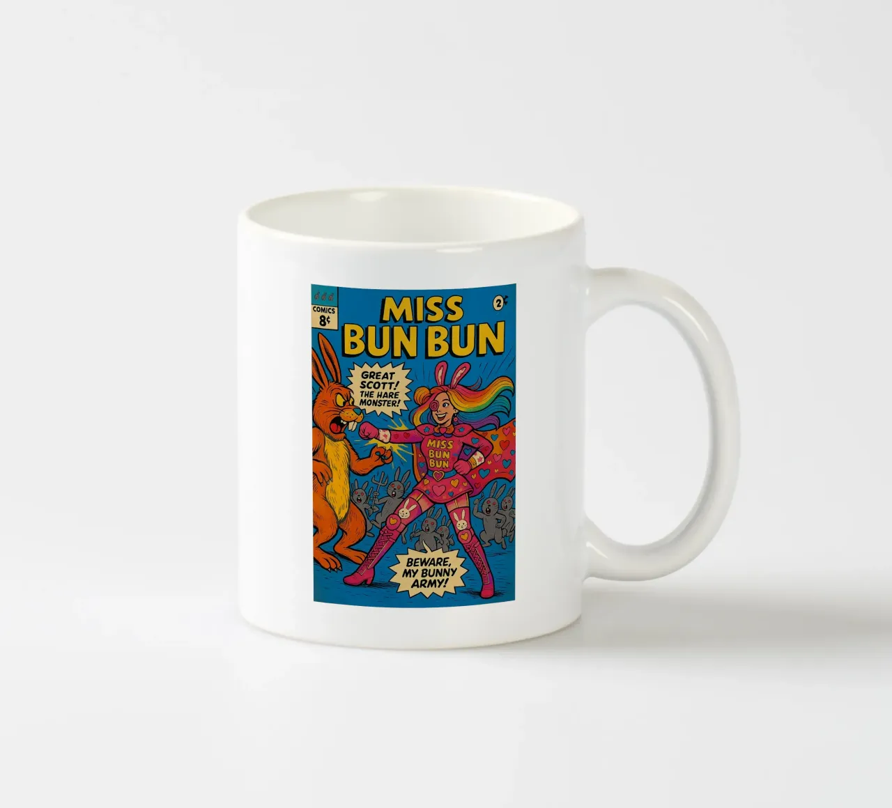 MISS BUN BUN - Fresh Supes On The Block tazza in ceramica da Vintage Van Gogh