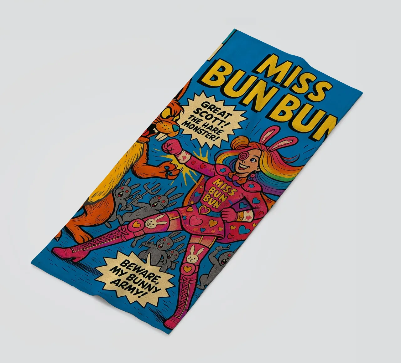MISS BUN BUN - Fresh Supes On The Block telo mare da Vintage Van Gogh