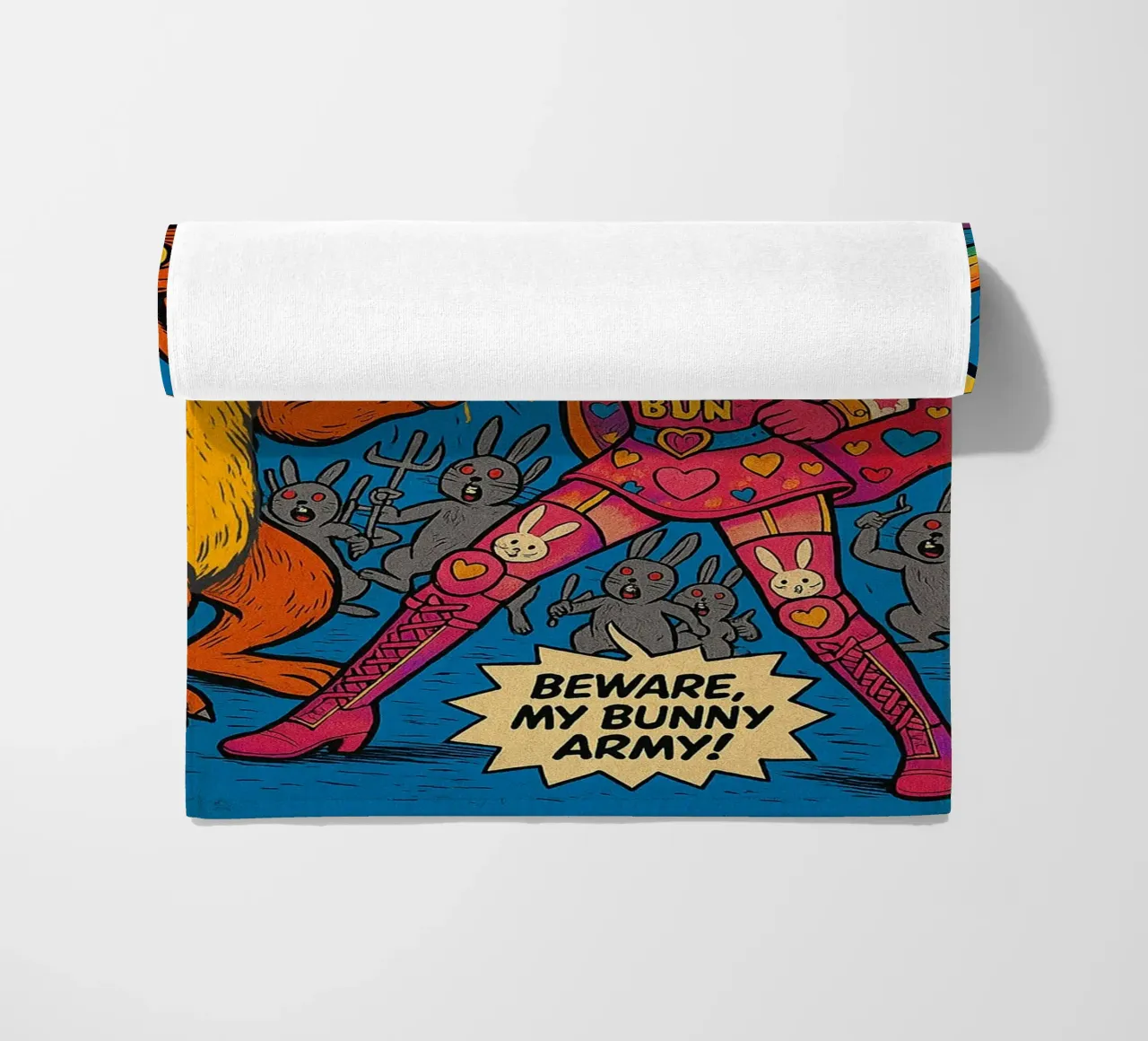 MISS BUN BUN - Fresh Supes On The Block telo mare da Vintage Van Gogh