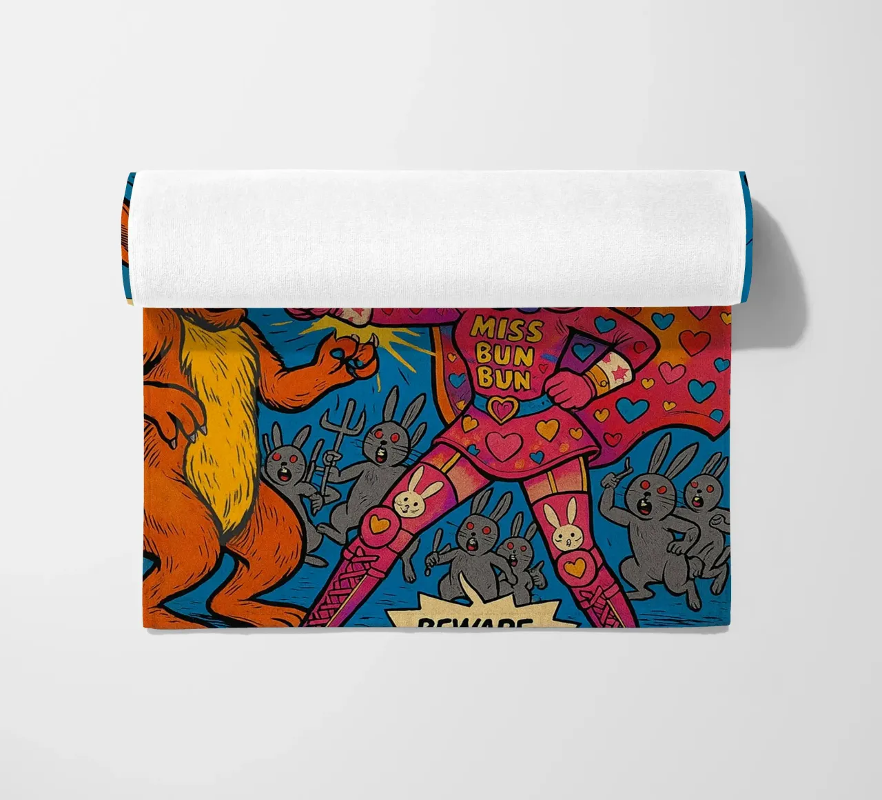 MISS BUN BUN - Fresh Supes On The Block telo mare da Vintage Van Gogh