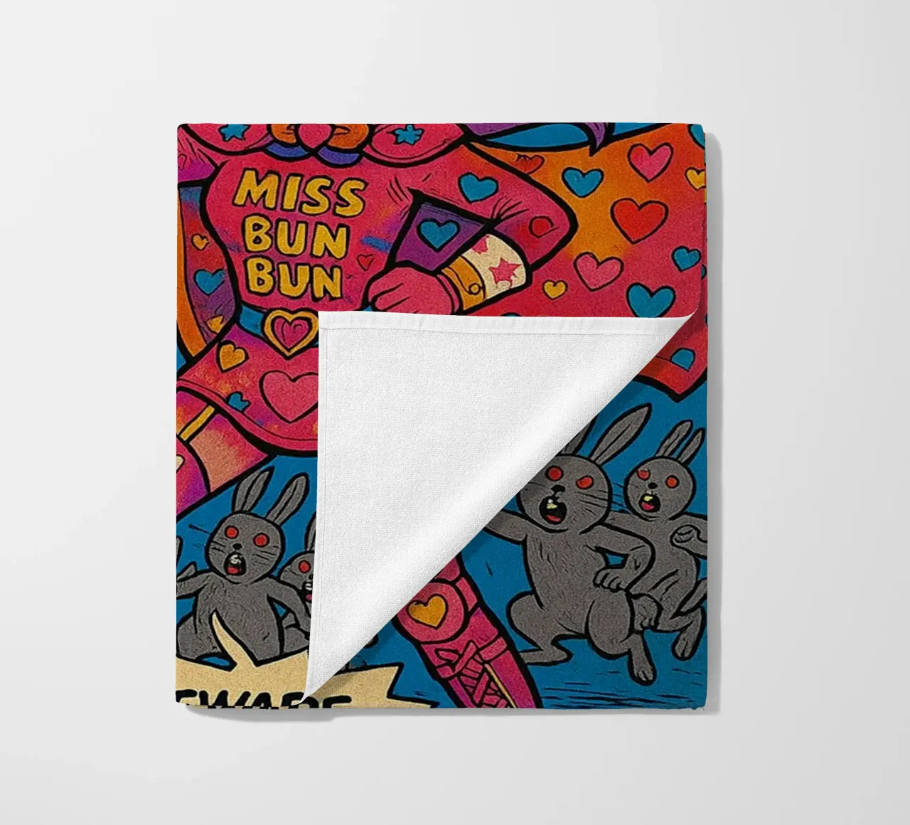 MISS BUN BUN - Fresh Supes On The Block telo mare da Vintage Van Gogh