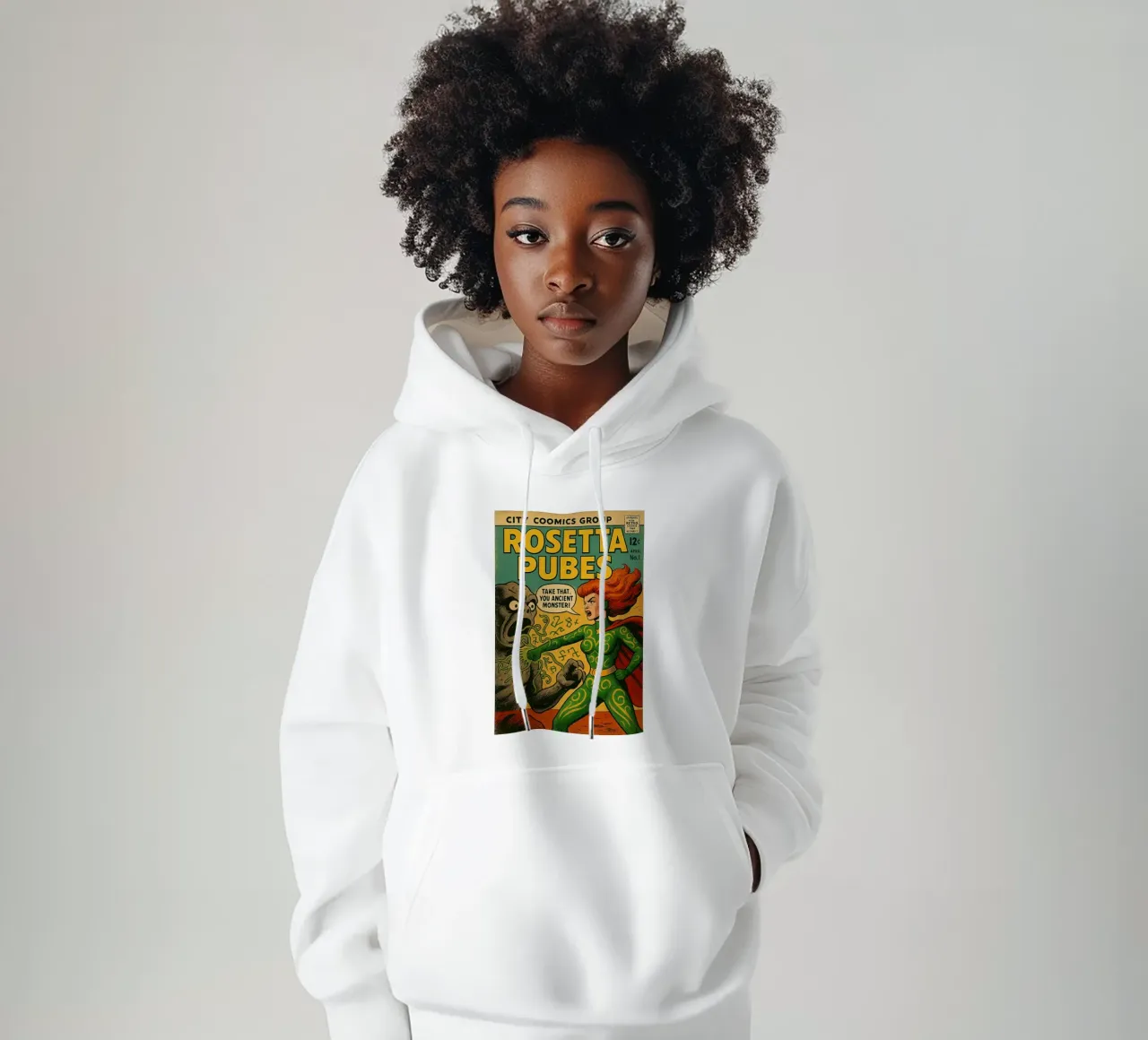 ROSETTA PUBES - Fresh Supes On The Block sudadera con capucha de Vintage Van Gogh