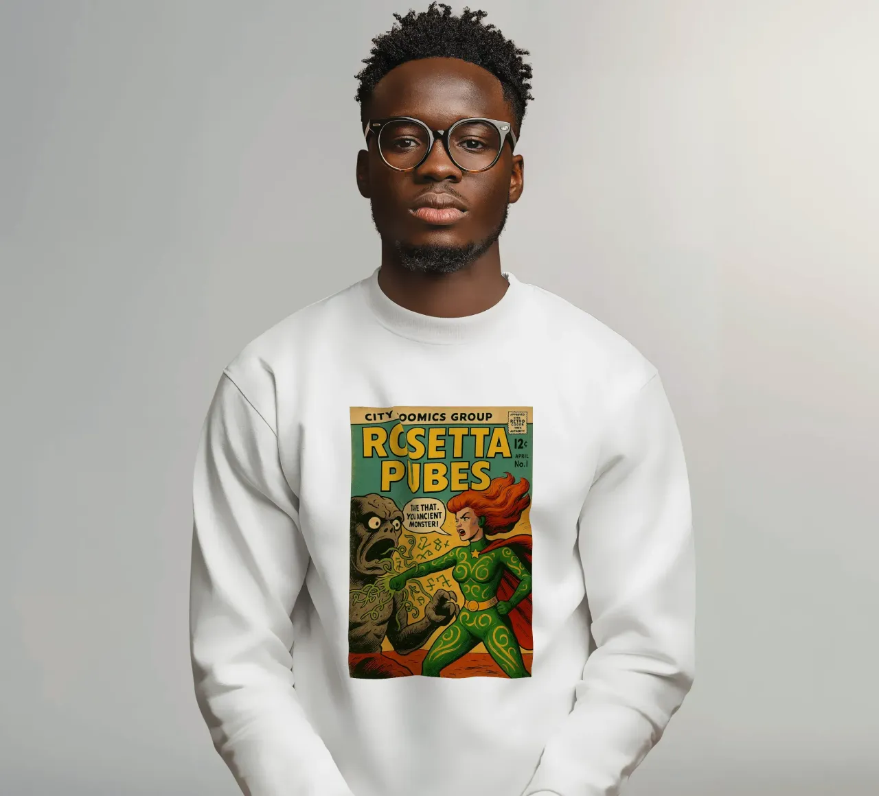 ROSETTA PUBES - Fresh Supes On The Block sudadera de Vintage Van Gogh