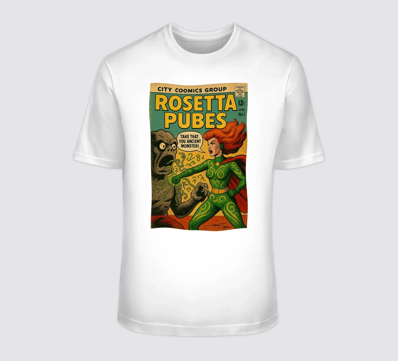 ROSETTA PUBES - Fresh Supes On The Block t-shirt da Vintage Van Gogh