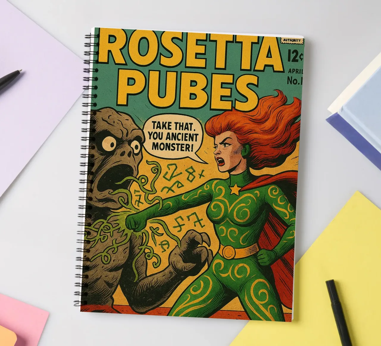 ROSETTA PUBES - Fresh Supes On The Block diario ad anelli da Vintage Van Gogh